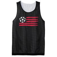 Usa Flag Soccer Ball Cool Futbol Equipment Mesh Reversible Basketball Jersey Tank