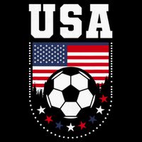 Usa Flag Soccer Fan Apron