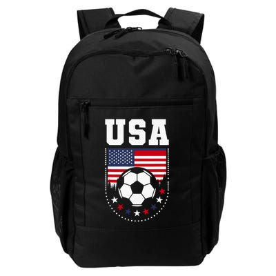 Usa Flag Soccer Fan Backpack