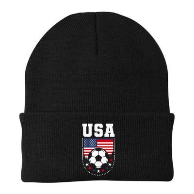 Usa Flag Soccer Fan Beanie