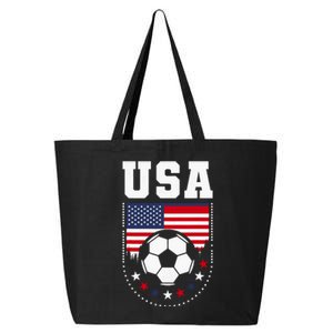 Usa Flag Soccer Fan 25L Jumbo Tote