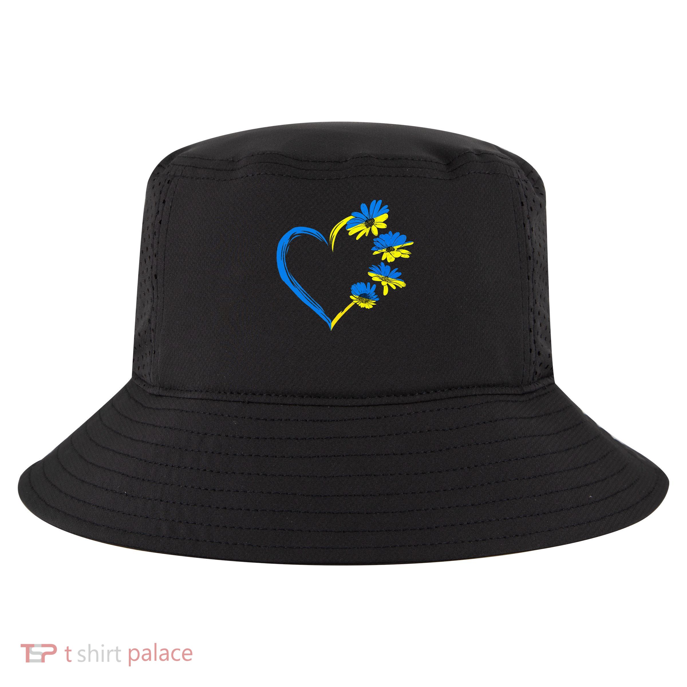 Ukraine Flag Sunflower Vintage Ukrainian Lovers Ukraine Cool Comfort Performance Bucket Hat