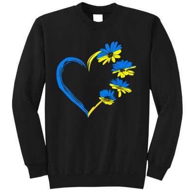 Ukraine Flag Sunflower Vintage Ukrainian Lovers Ukraine Sweatshirt