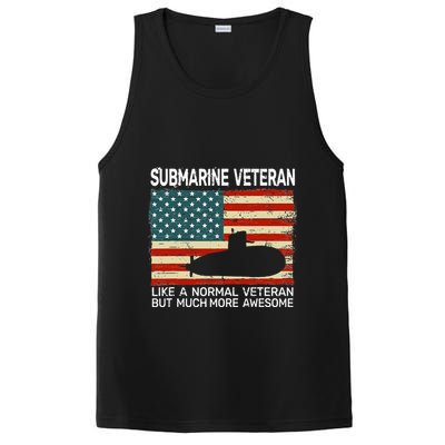 USA Flag Submarine veteran for  and submarine for  PosiCharge Competitor Tank