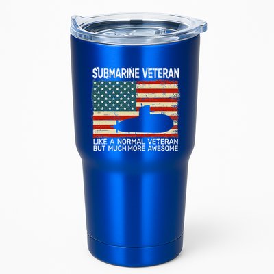 USA Flag Submarine veteran for  and submarine for  Tumbler