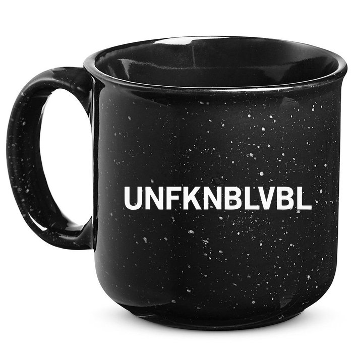 Unfknblvbl (Free Thinker Conspiracy Theorist) 15oz Campfire Ceramic Mug