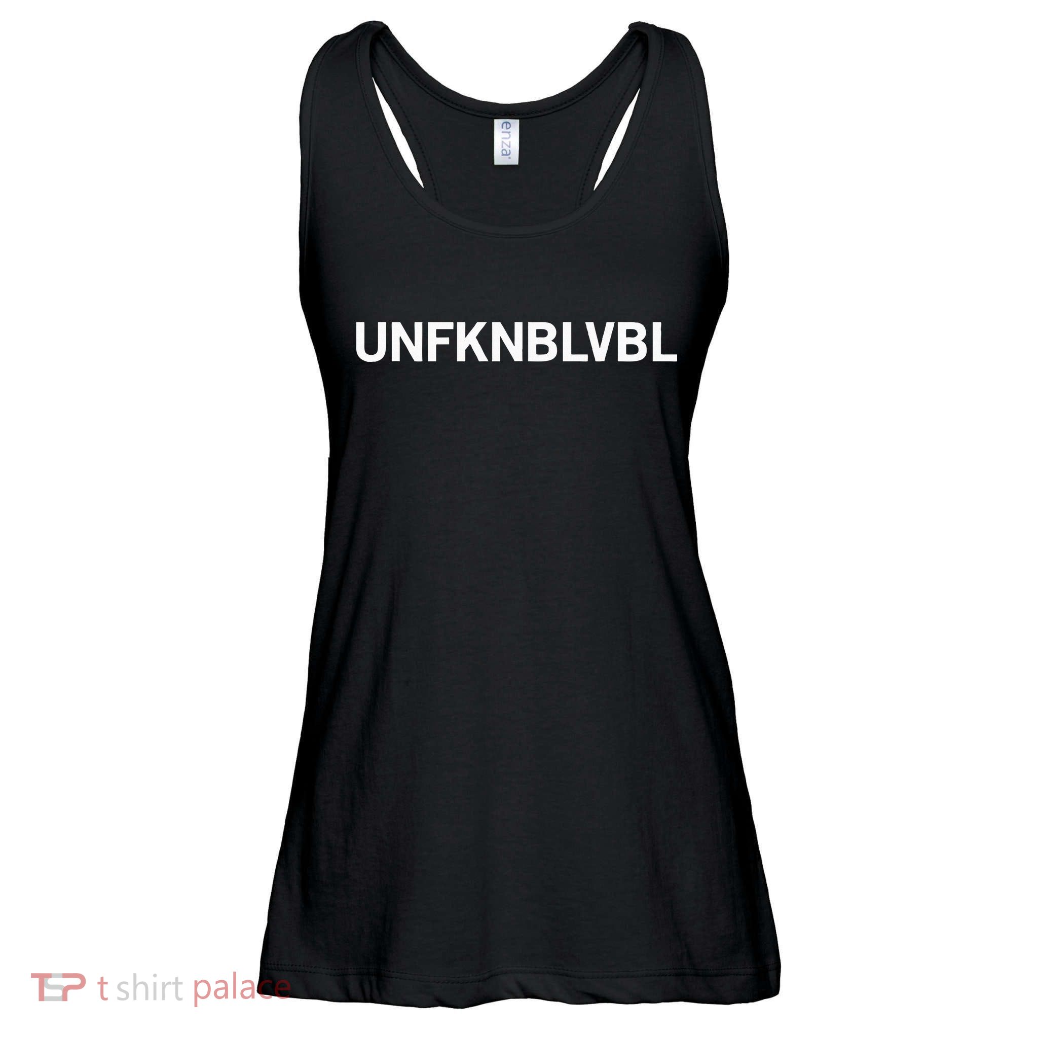 Unfknblvbl (Free Thinker Conspiracy Theorist) Ladies Essential Flowy Tank