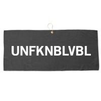 Unfknblvbl (Free Thinker Conspiracy Theorist) Large Microfiber Waffle Golf Towel