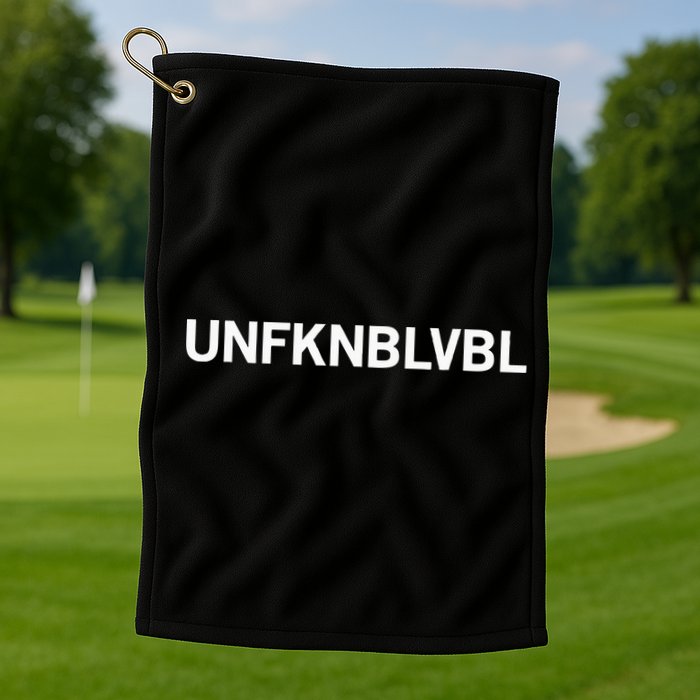 Unfknblvbl (Free Thinker Conspiracy Theorist) Golf Towel