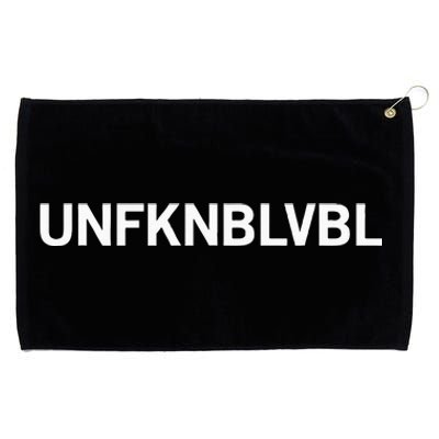 Unfknblvbl (Free Thinker Conspiracy Theorist) Grommeted Golf Towel