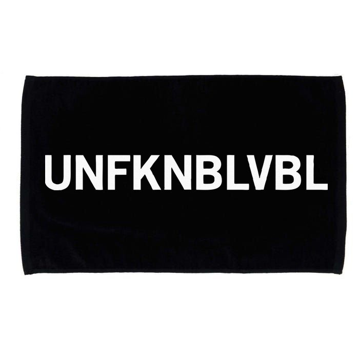 Unfknblvbl (Free Thinker Conspiracy Theorist) Microfiber Hand Towel