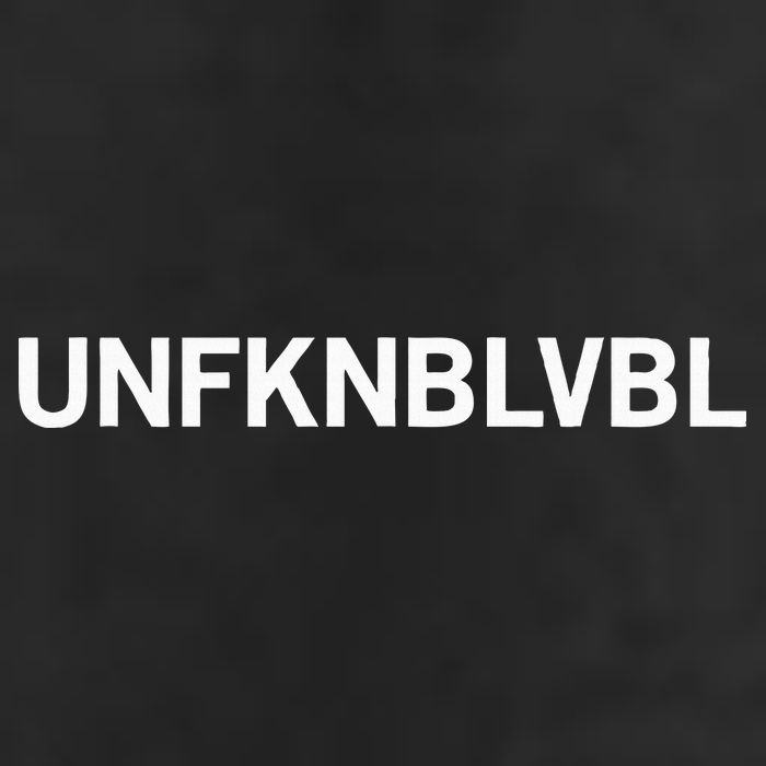 Unfknblvbl (Free Thinker Conspiracy Theorist) Microfiber Hand Towel
