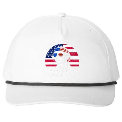 USA Flag They Hate Us Cuz They Aint Us Snapback Five-Panel Rope Hat