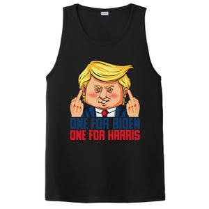 Usa Flag Trump Biden Harris Republican Political Statement PosiCharge Competitor Tank