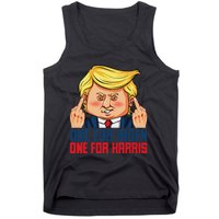 Usa Flag Trump Biden Harris Republican Political Statement Tank Top