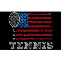 Usa Flag Tennis Us Tennis Lover Team Sport Bumper Sticker