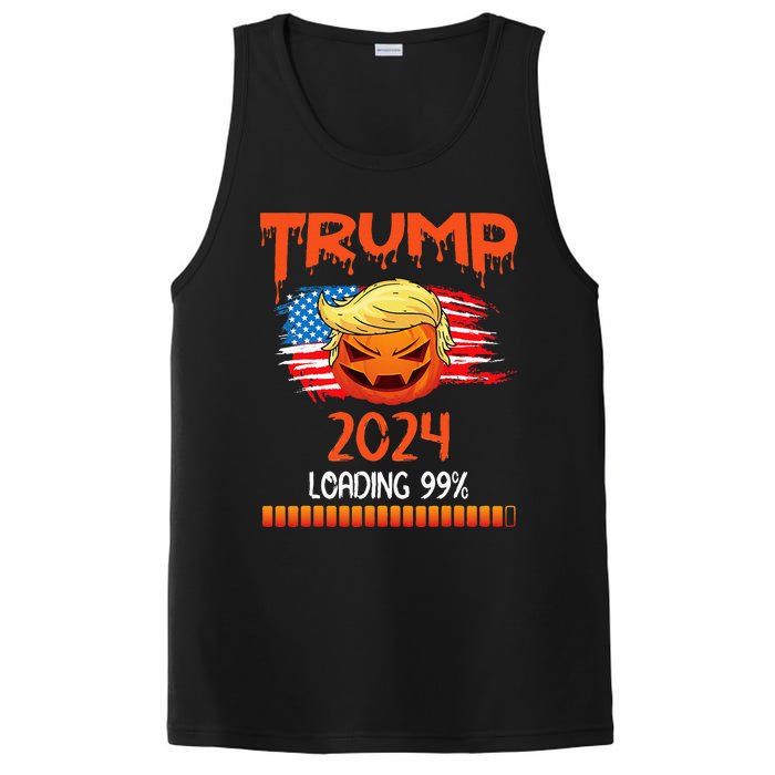 Us Flag Trump Pumpkin Donald Trump 24 Loading 99 President PosiCharge Competitor Tank