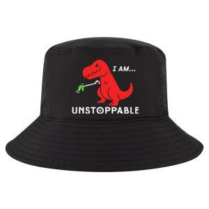 Unstoppable Funny TRex Dinosaur Cool Comfort Performance Bucket Hat