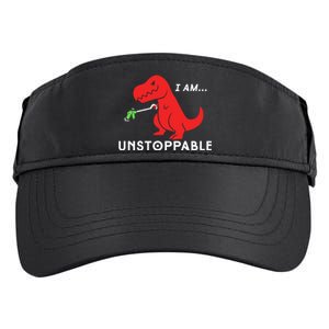 Unstoppable Funny TRex Dinosaur Adult Drive Performance Visor