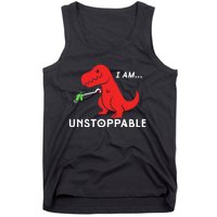 Unstoppable Funny TRex Dinosaur Tank Top