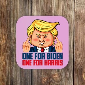 Usa Flag Trump Biden Harris Republican Coaster