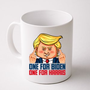 Usa Flag Trump Biden Harris Republican Coffee Mug