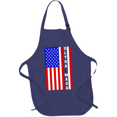 USA Flag United States Of America Ultra MAGA Trump 2024 Apron