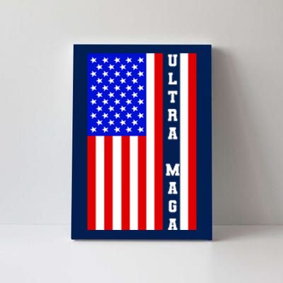 USA Flag United States Of America Ultra MAGA Trump 2024 Canvas