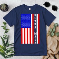 USA Flag United States Of America Ultra MAGA Trump 2024 Premium T-Shirt