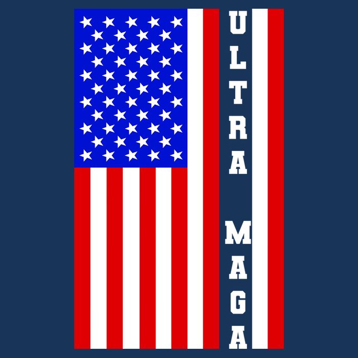 USA Flag United States Of America Ultra MAGA Trump 2024 Premium T-Shirt