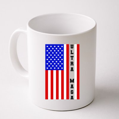 USA Flag United States Of America Ultra MAGA Trump 2024 Coffee Mug