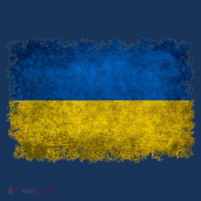 Ukraine Flag Ukrainian Ukraine Pride Vintage FLag T-Shirt