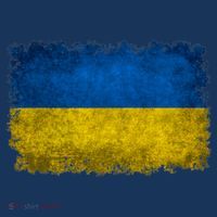 Ukraine Flag Ukrainian Ukraine Pride Vintage FLag T-Shirt