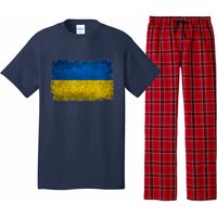 Ukraine Flag Ukrainian Ukraine Pride Vintage FLag Pajama Set