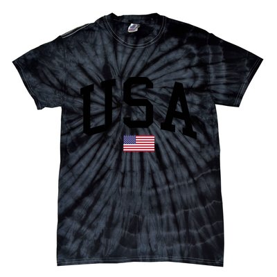 USA Flag Tie-Dye T-Shirt