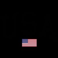 USA Flag Zip Tote Bag