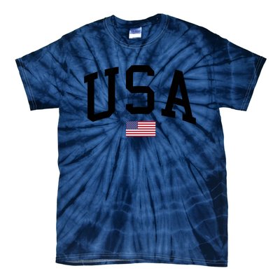 USA Flag Tie-Dye T-Shirt