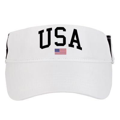 USA Flag Adult Drive Performance Visor