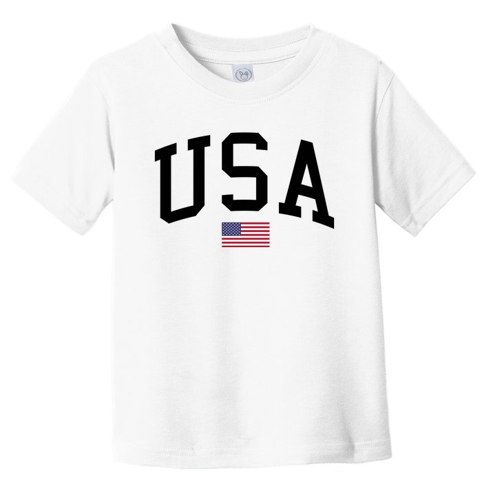 USA Flag Toddler T-Shirt