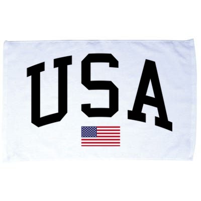 USA Flag Microfiber Hand Towel