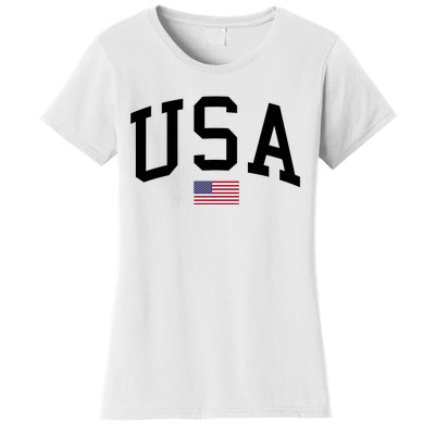 USA Flag Women's T-Shirt