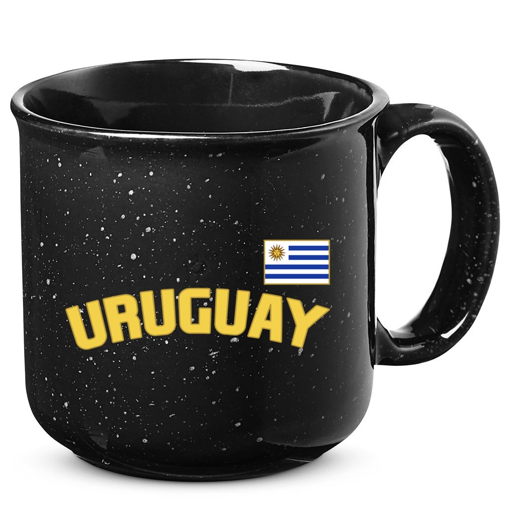 Uruguay Flag Uruguayan Pride International Country Funny Gift 15oz Campfire Ceramic Mug