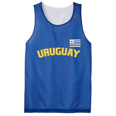 Uruguay Flag Uruguayan Pride International Country Funny Gift Mesh Reversible Basketball Jersey Tank
