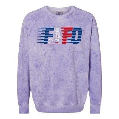 Usa Fafo Colorblast Crewneck Sweatshirt