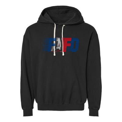 Usa Fafo Garment-Dyed Fleece Hoodie