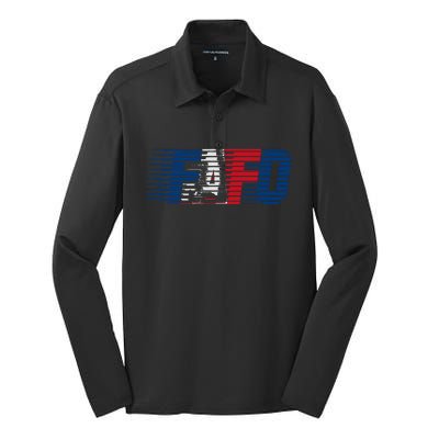 Usa Fafo Silk Touch Performance Long Sleeve Polo