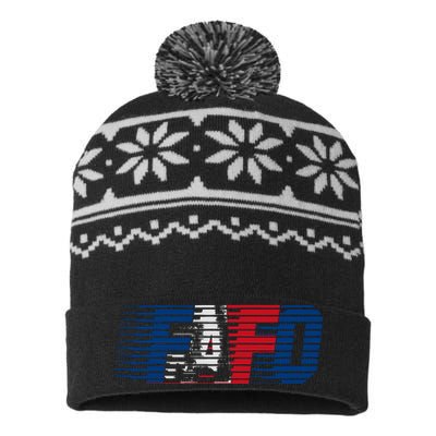 Usa Fafo USA-Made Snowflake Beanie