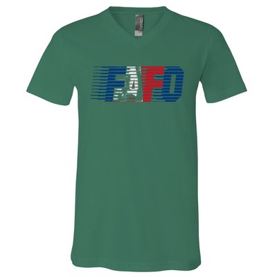 Usa Fafo V-Neck T-Shirt