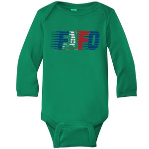 Usa Fafo Baby Long Sleeve Bodysuit