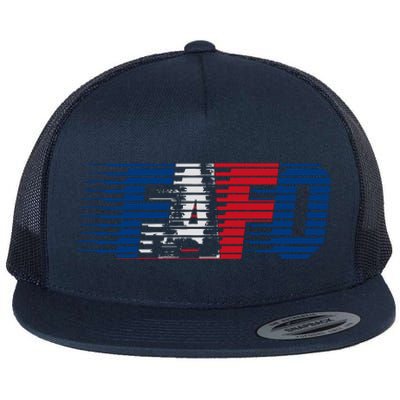 Usa Fafo Flat Bill Trucker Hat